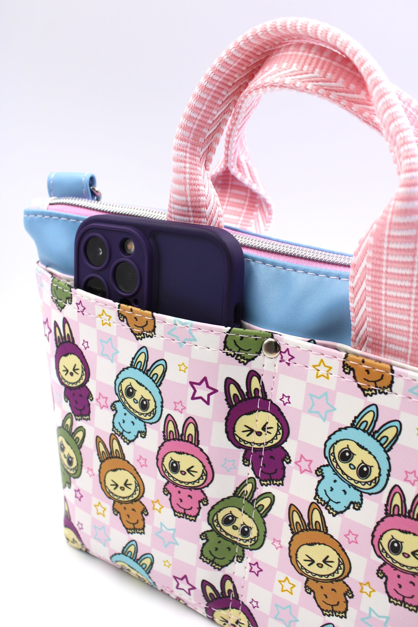 Colorful Little Monsters Handbag