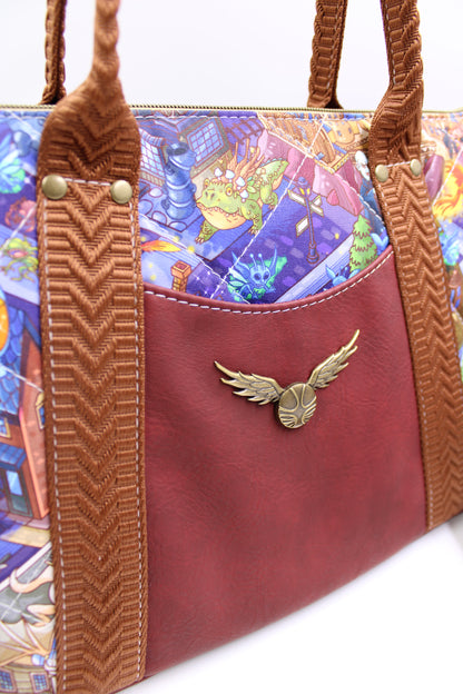 School of Witchcraft & Wizardry Tote Bag