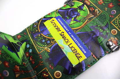 Green Witch Mini Trifold Wallet