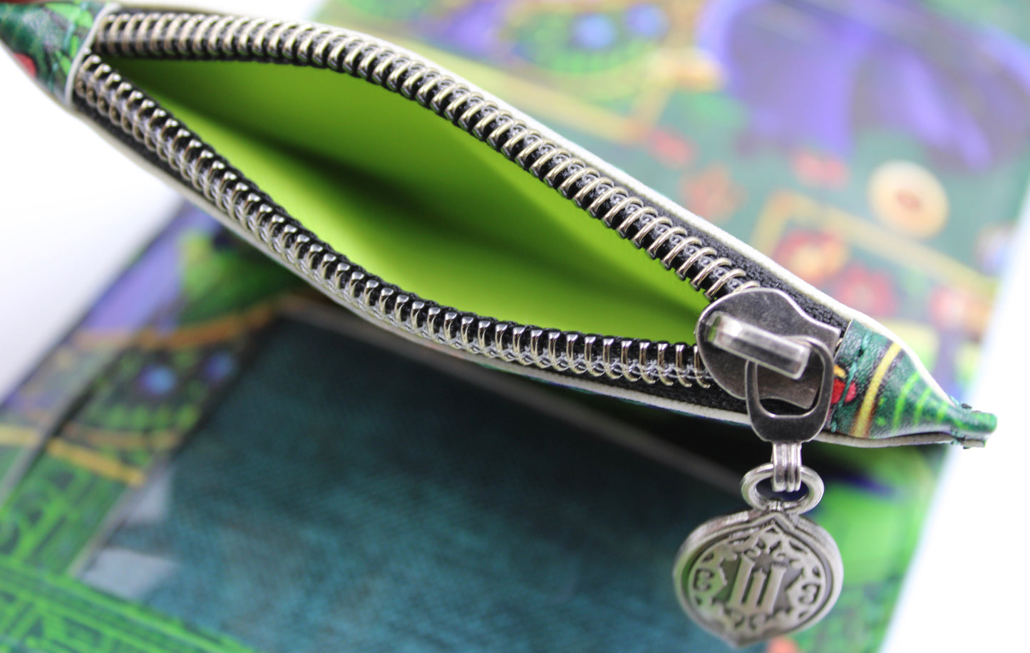 Green Witch Mini Trifold Wallet