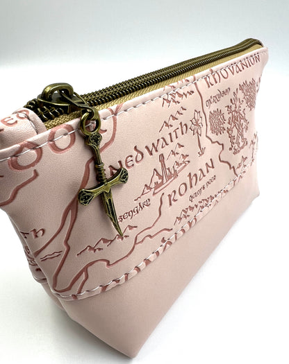 Map of Middle Earth Small Pouch