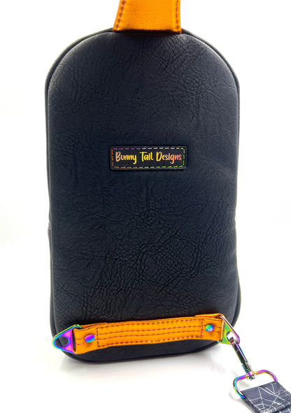 Pumpkins and Ghosts Mouse Sling Bag