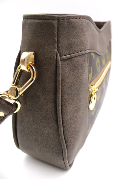 SW Symbols LV Style Shoulder Bag