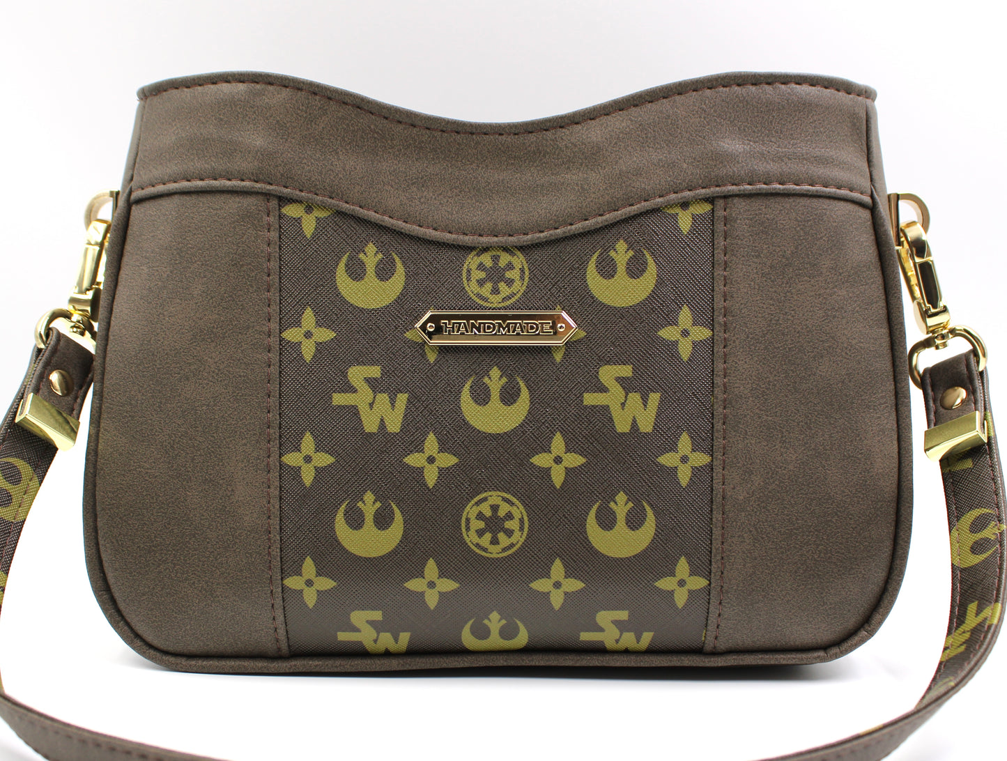 SW Symbols LV Style Shoulder Bag