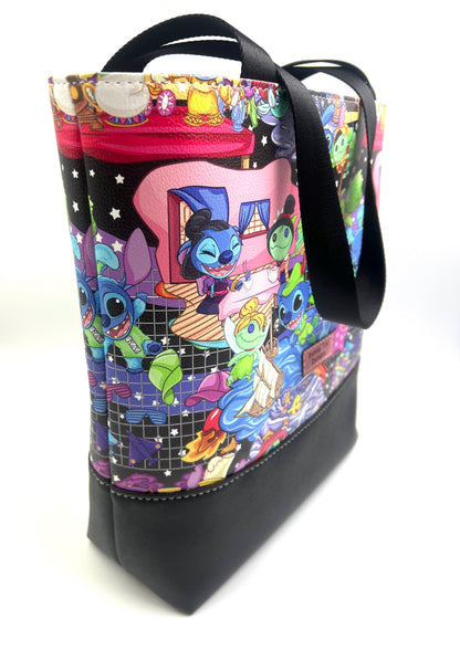 Stitched Scenes Tote Bag