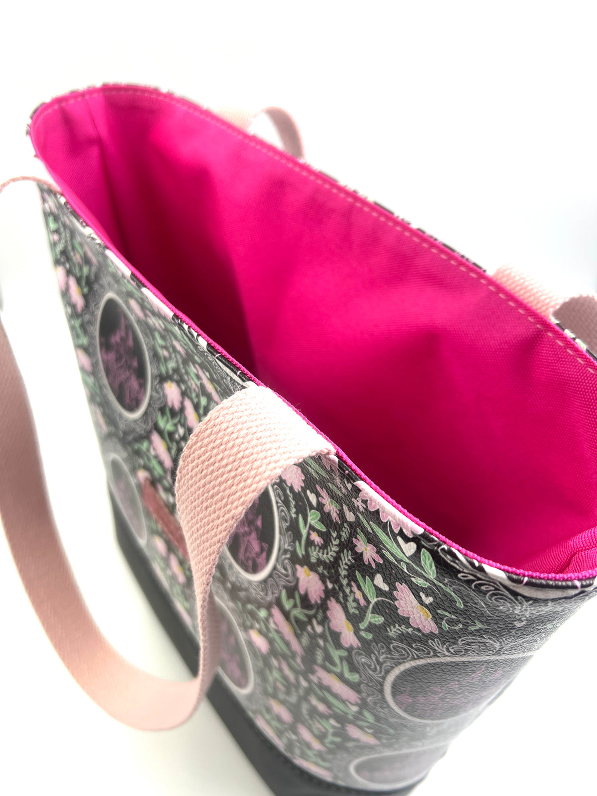 Pink Castle Tote Bag
