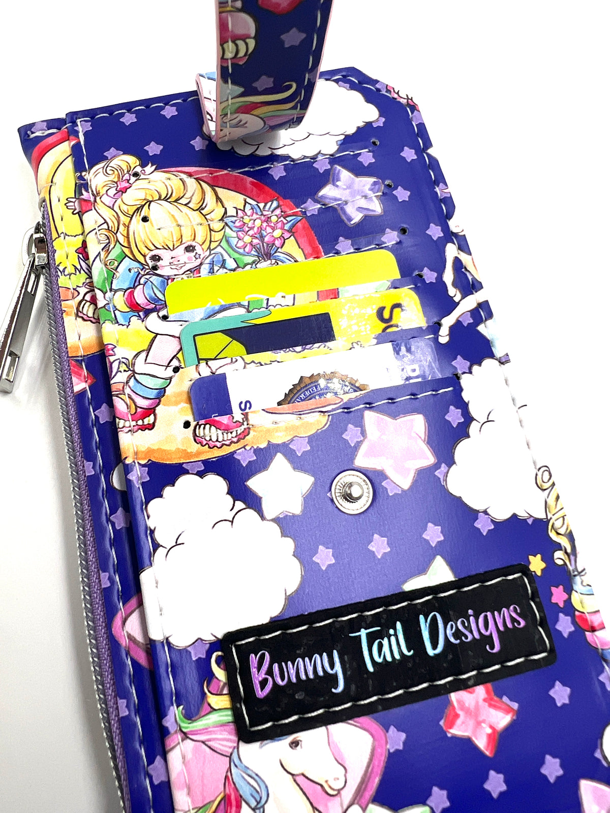 Rainbow Girl Slim Wallet