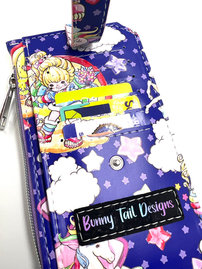 Rainbow Girl Slim Wallet