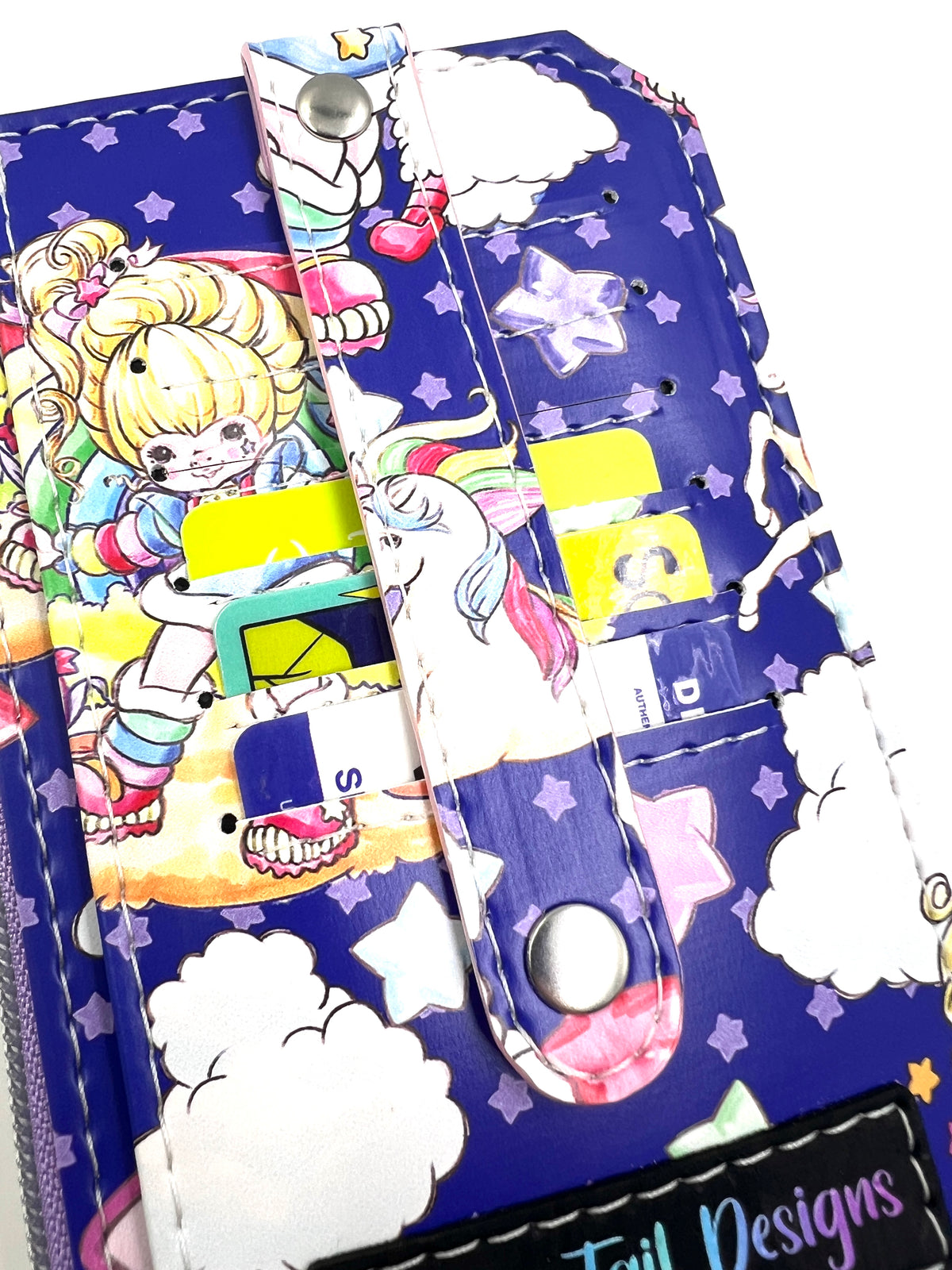Rainbow Girl Slim Wallet