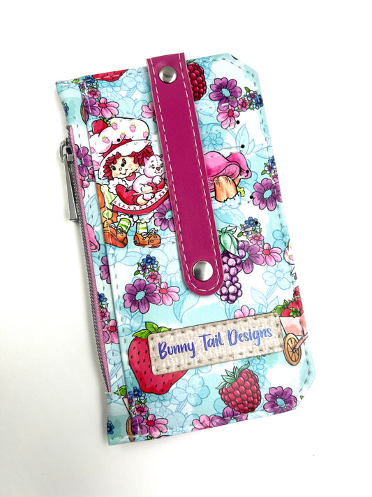Strawberry Girl Slim Wallet