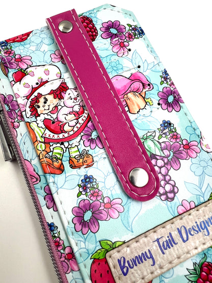Strawberry Girl Slim Wallet