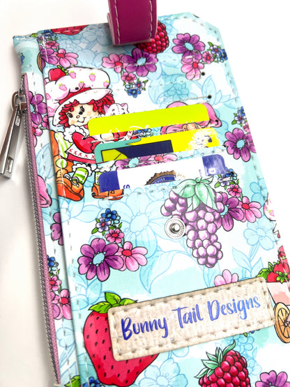Strawberry Girl Slim Wallet
