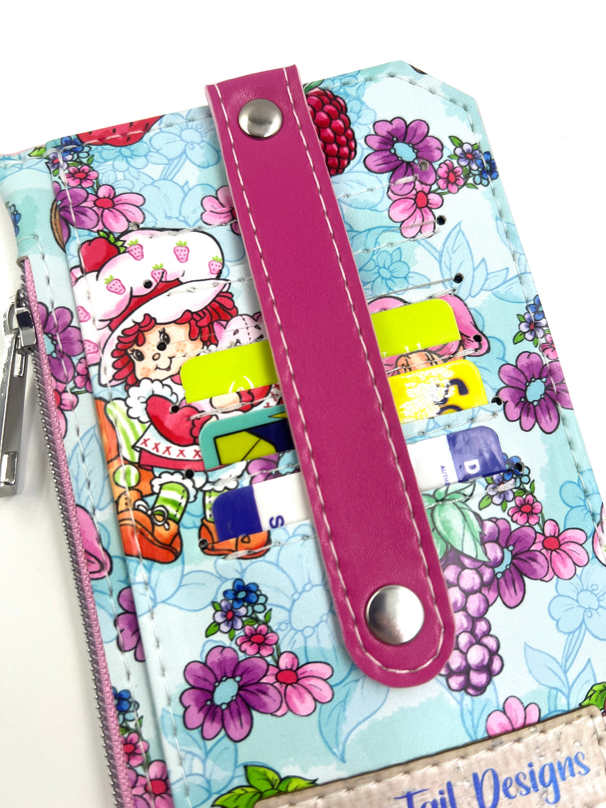 Strawberry Girl Slim Wallet