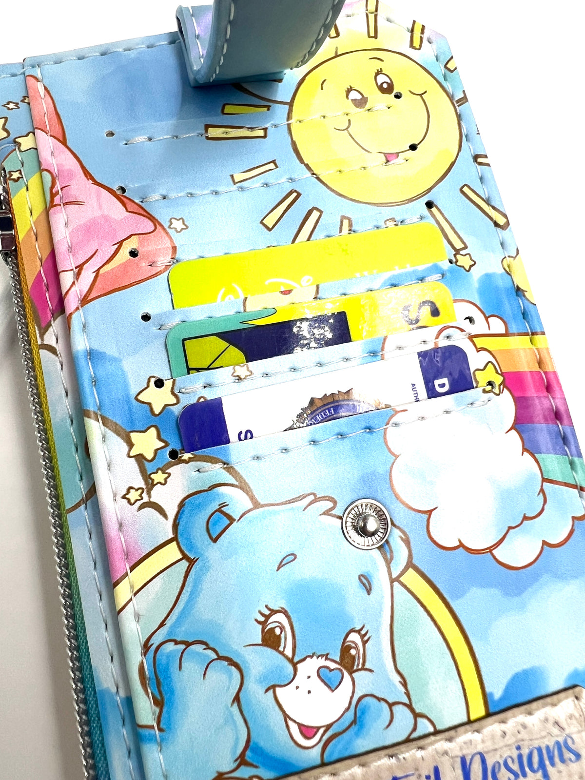 Colorful Bears Slim Wallet