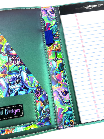Stitched Mansion Junior Legal Notepad Holder