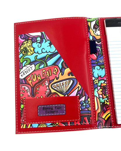 Upside Down Inside Out Junior Legal Notepad Holder