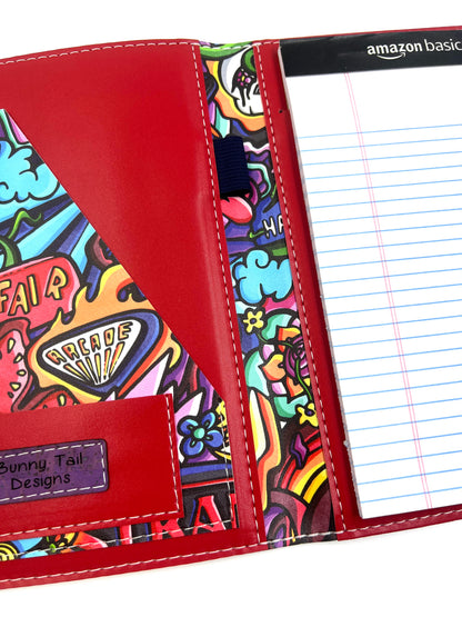 Upside Down Inside Out Junior Legal Notepad Holder