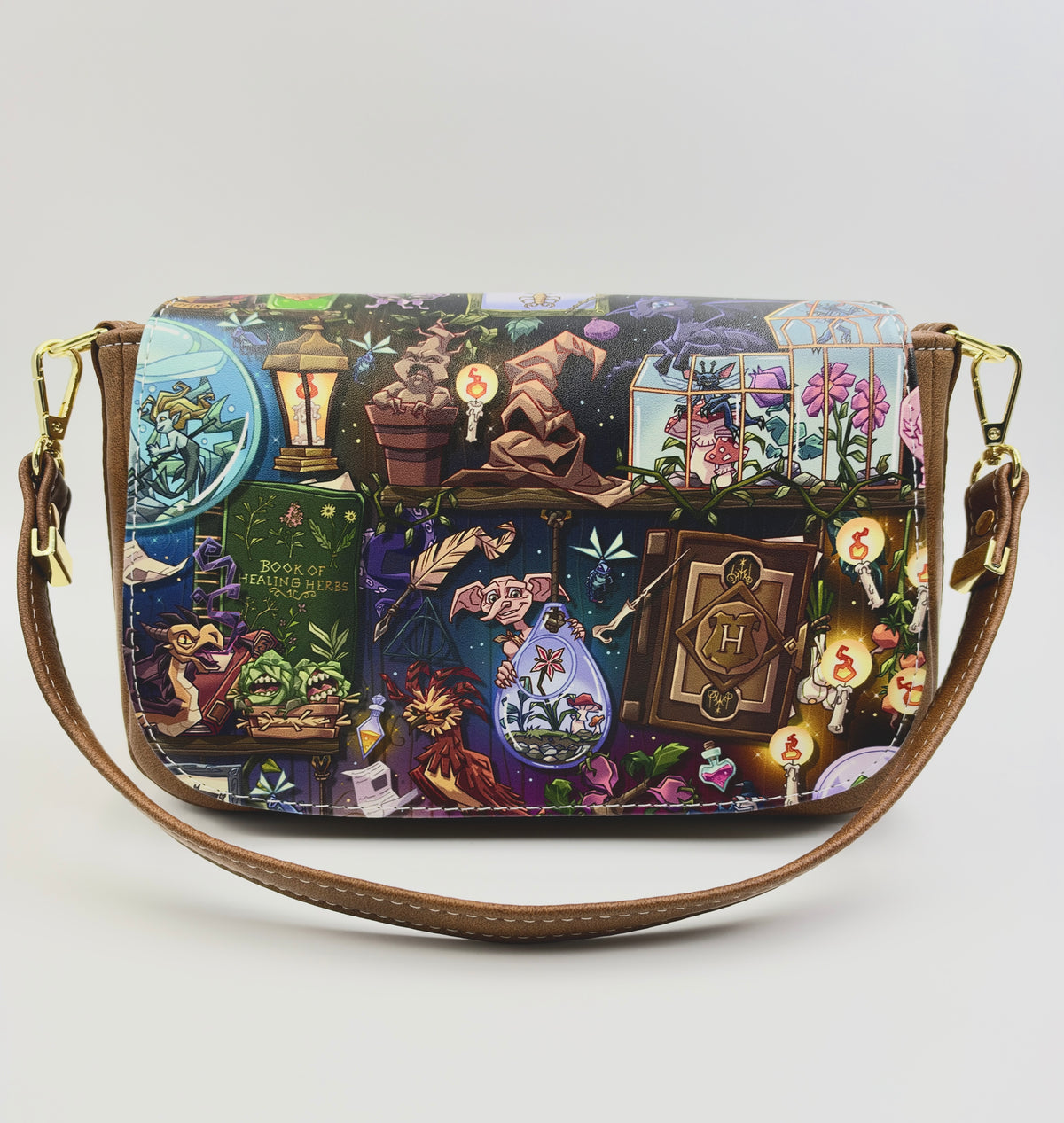 Magical Bookshelf Shoulder Bag