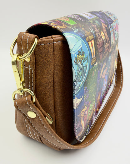 Magical Bookshelf Shoulder Bag
